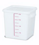 View: 9F06 Space Saving Square Container Pack of 6